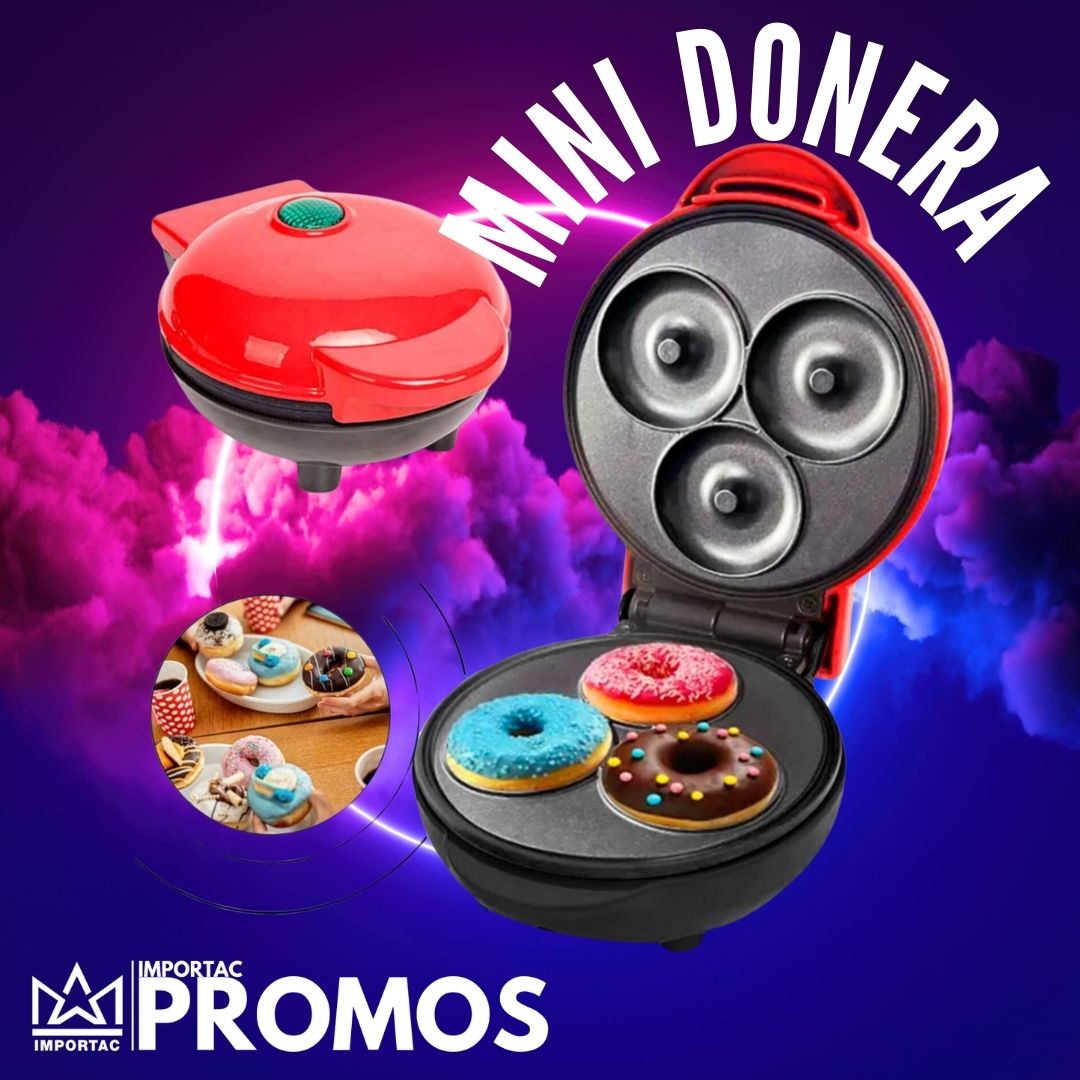 🎉PROMO MINI DONERA DE 3 +MINI WAFLERA🎉