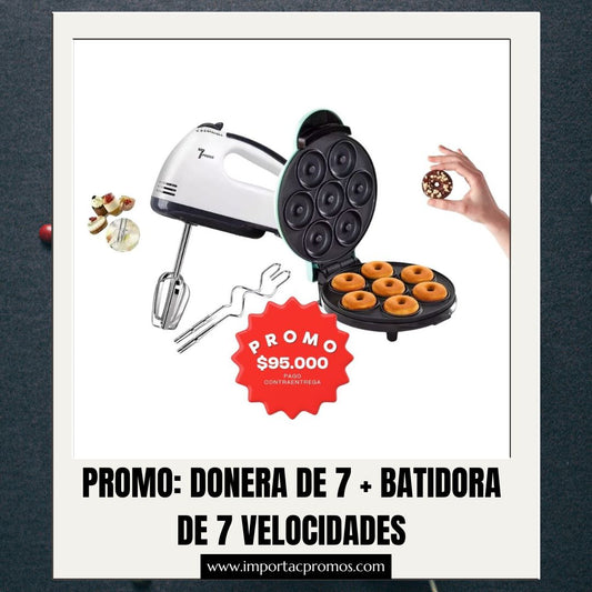 🍩PROMO: BATIDORA SCARLETT +  DONERA 7 🍩